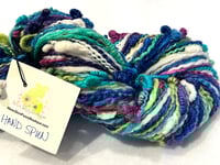 Image 2 of Handspun Yarn 💜💙