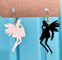 Image 1 of Ineffable Earrings (Title Credits Silhouettes)