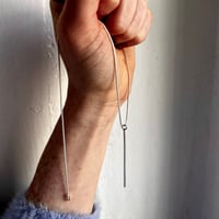 Image 1 of Silberstab an Schlangenkette