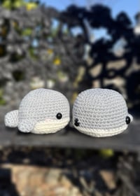 Image 2 of Gray Whale Plush