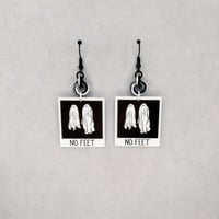 'No Feet' Earrings