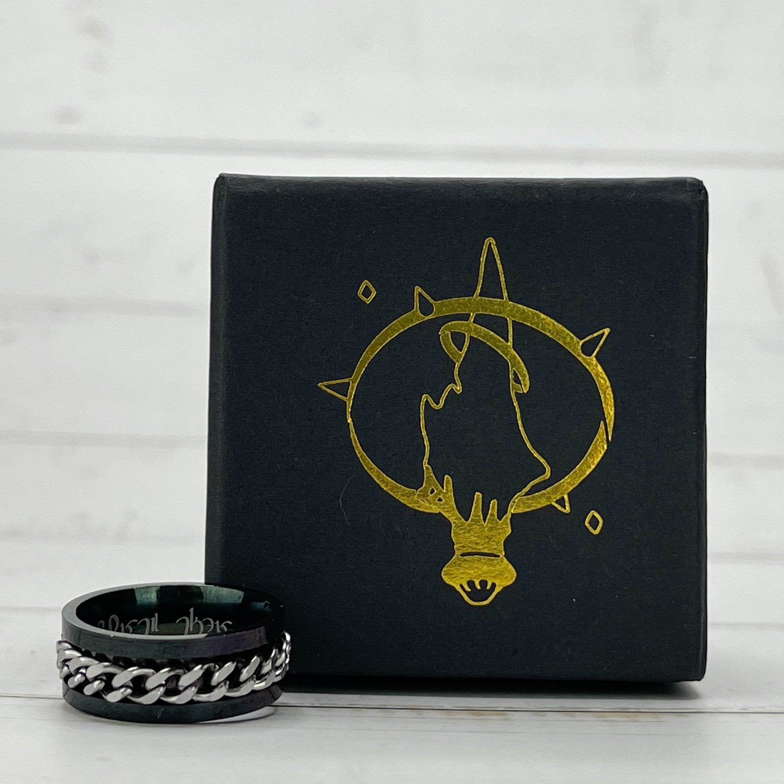 Final Fantasy 14 FF14 FFXIV Haurchefant Ring || Spinner Ring Anti