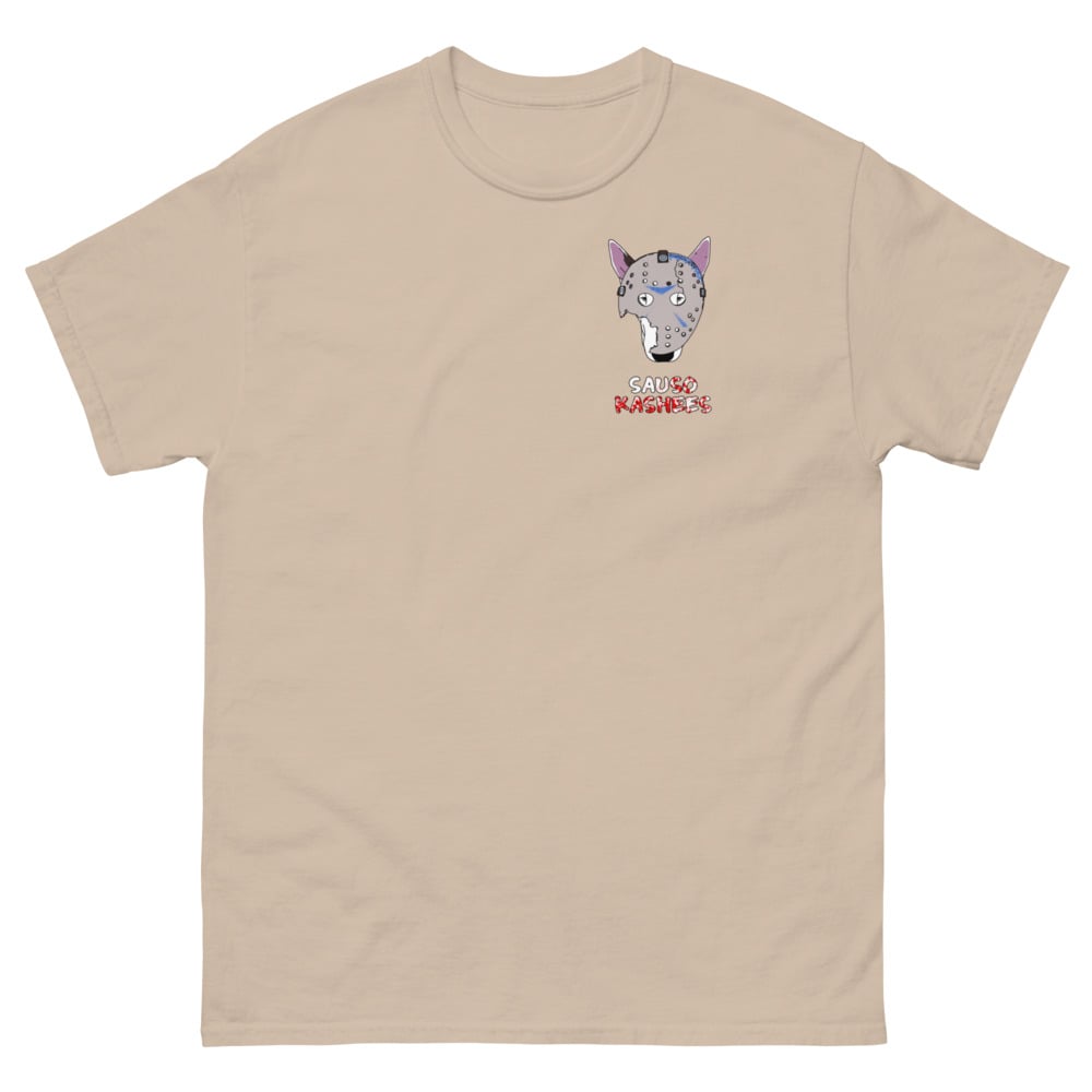 Image of SAUSO KASHEES SMALL HEAVYWEIGHT TEE/ BLUE