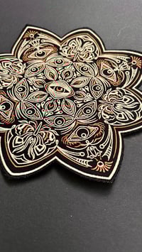 Image 3 of ALL SEEING EYE EMBROIDERED BACK PATCH 