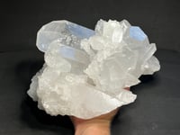 Image 11 of Large Clear Quartz Points Cluster Statement Piece #2260