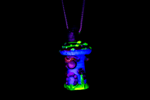 Image of UV Mushroom Bungalow Pendant