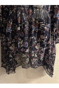 Image 8 of New Sz 18/20 Lane Bryant Sheer Floral Top #801*8