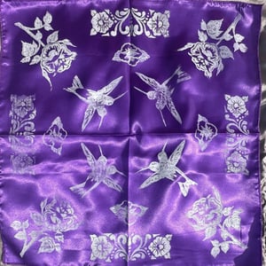 Image of Purple White ink