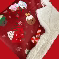 Image 4 of Bashful Bunnies Super Fluffy Blanket