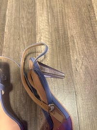Image 2 of Purple clear sandals 