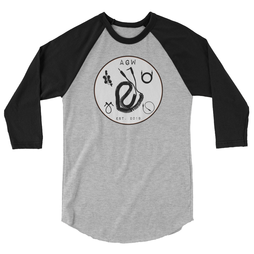 Image of 3/4 sleeve raglan shirt