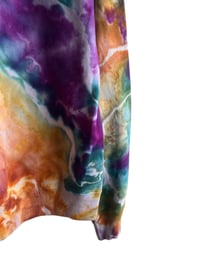 Image 15 of S Unisex Comfort Wash Hoodie in Bold Geode Ice Dye