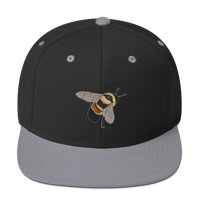 Image 1 of Rusty Patched Bumble Bee Snapback Hat
