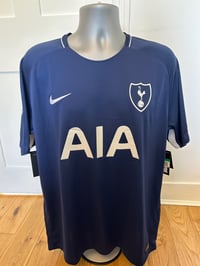 Image 2 of BRAND NEW Tottenham “DEMBELE 19” 2017/18 Away Shirt + PL patches (XL) 