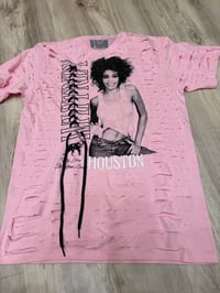 Large Whitney pink lace destroyed