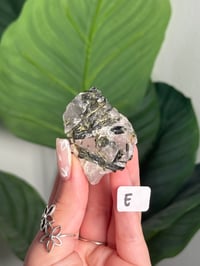 Image 5 of RUTILATED EPIDOTE IN QUARTZ -AUSTRIA- CHOOSE YOUR OWN
