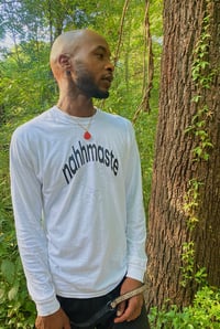 Image 3 of NAHHMASTE (White Long-Sleeve)