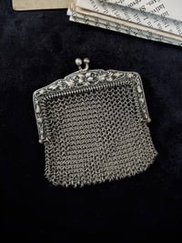 Image 1 of Porte-monnaie cote de maille, en argent poinconné, XIXème siecle