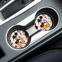 Image 2 of Mickey Mouse Car Coasters - 2 pack