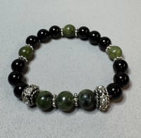 Connemara marble with black onyx 