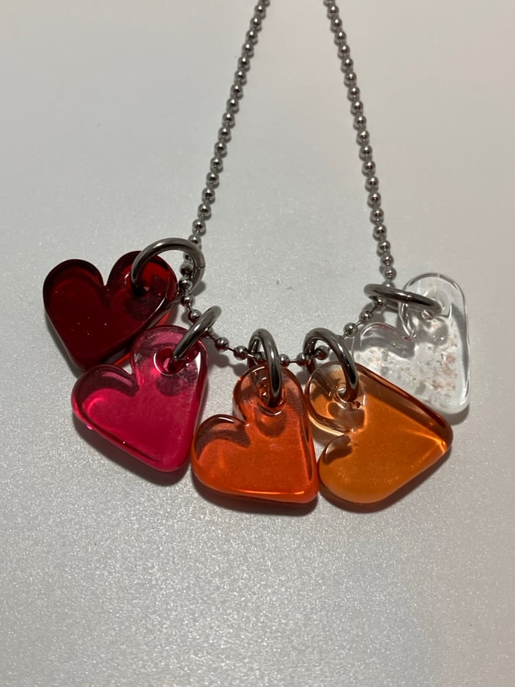 Image of heart <3 pendants