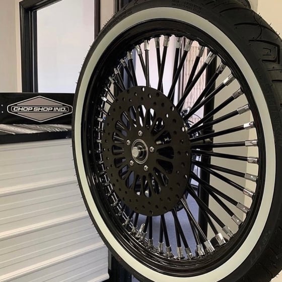 Image of 21” King Spoke Rim, Tire & Rotor Package (Options Available)