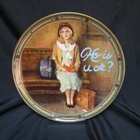 Image 2 of Ho Is U OK Plate Blue