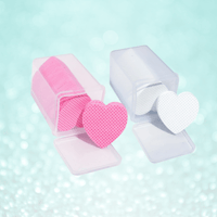 Heart Shaped Adhesive Wipes