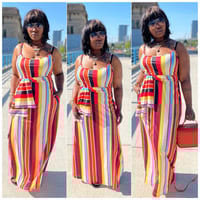 Dana long maxi dress with pockets 