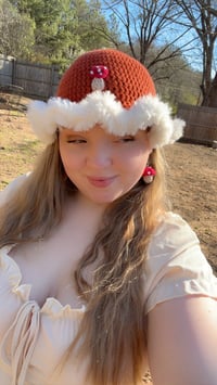 Image 5 of Foraging Fairy Bucket Hat | Orange 