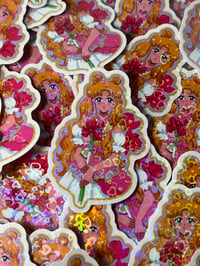 Image 1 of Usagi Flower Sticker 