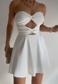 Micha Mini Dress - White 