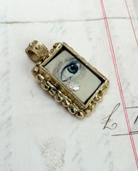 Image 2 of Unique Lovers Eye Pendant 