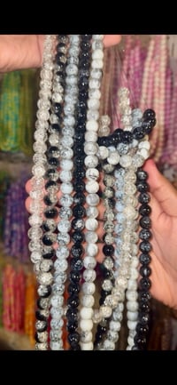 Image 1 of Black Ice ❄️🖤 (5 Strands) 