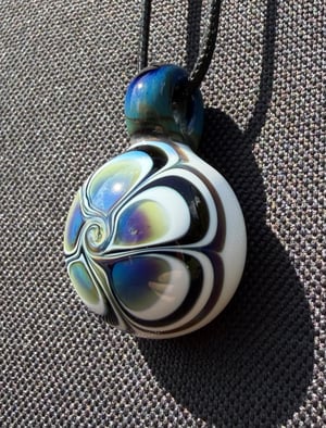Image of Dot Stack Flower Pendant