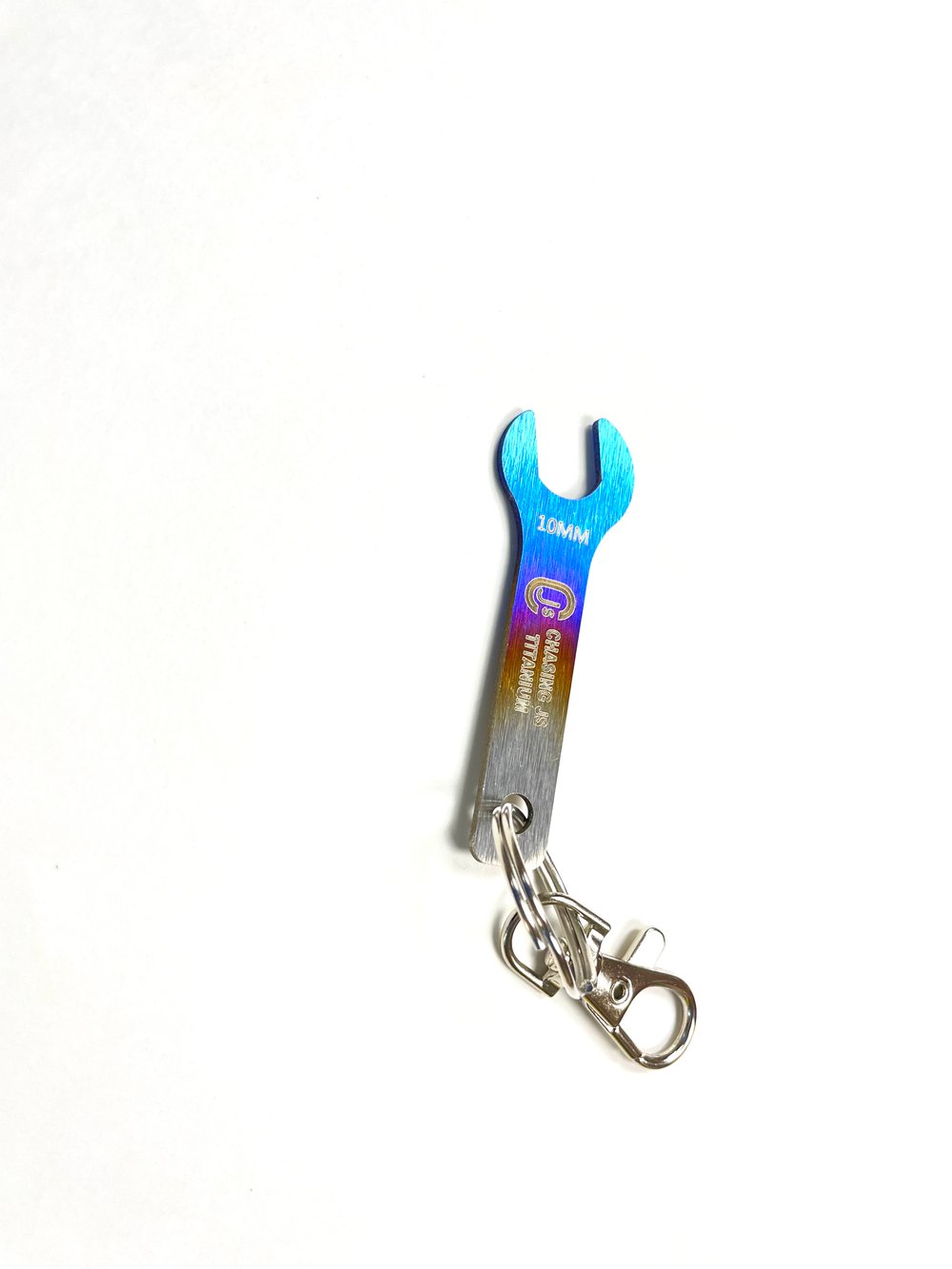 Chasing JS Titanium 10mm Wrench Keychain
