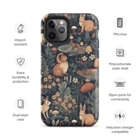 Image 5 of Woodland Creatures Boho Cottagecore Nature Inspired Cute Tough Case for iPhone®