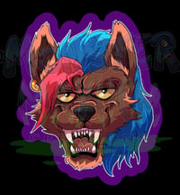 Viktoriia (Werewolf) - Smiling Face (Sticker) 