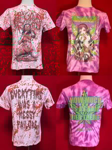 Image of *PREORDER* Officially Licensed Fatuous Rump/Gorepot Tie Dye Shirts!!