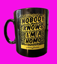 Image 3 of Nobody knows I'm a Homo Mug 