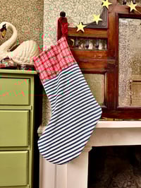 Image 3 of Antique American Quilt Stocking