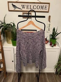 Image 1 of Forever 21 purple sweater