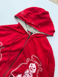 Image 5 of RED DICKIES ANGEL THERMAL HOODIE (XXL)