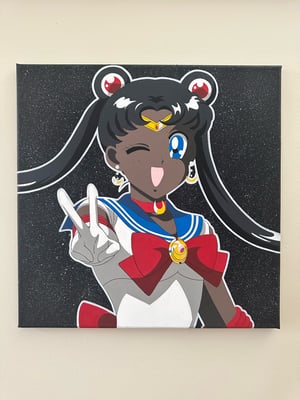 Image of Sailor Moon (Peace Sign)