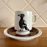 Image 1 of Magpie Cup & Saucer