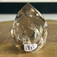 Image 1 of Smoky Quartz Faceted Flame (18B)