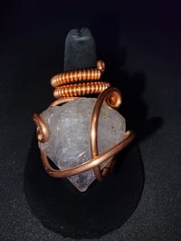 Adjustable Super 7 Quartz Ring #1,  Espiritu Santo, Brazil