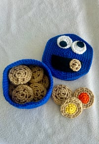 Image 1 of Monster & Cookies Crochet Pattern