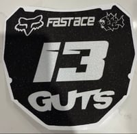 Image 1 of Odi Plate Sticker Glitter
