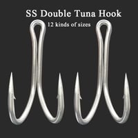 Image 3 of STAINLESS STEEL DOUBLE HOOKS (10pk)